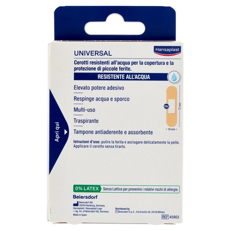 Hansaplast Universal 20 pz